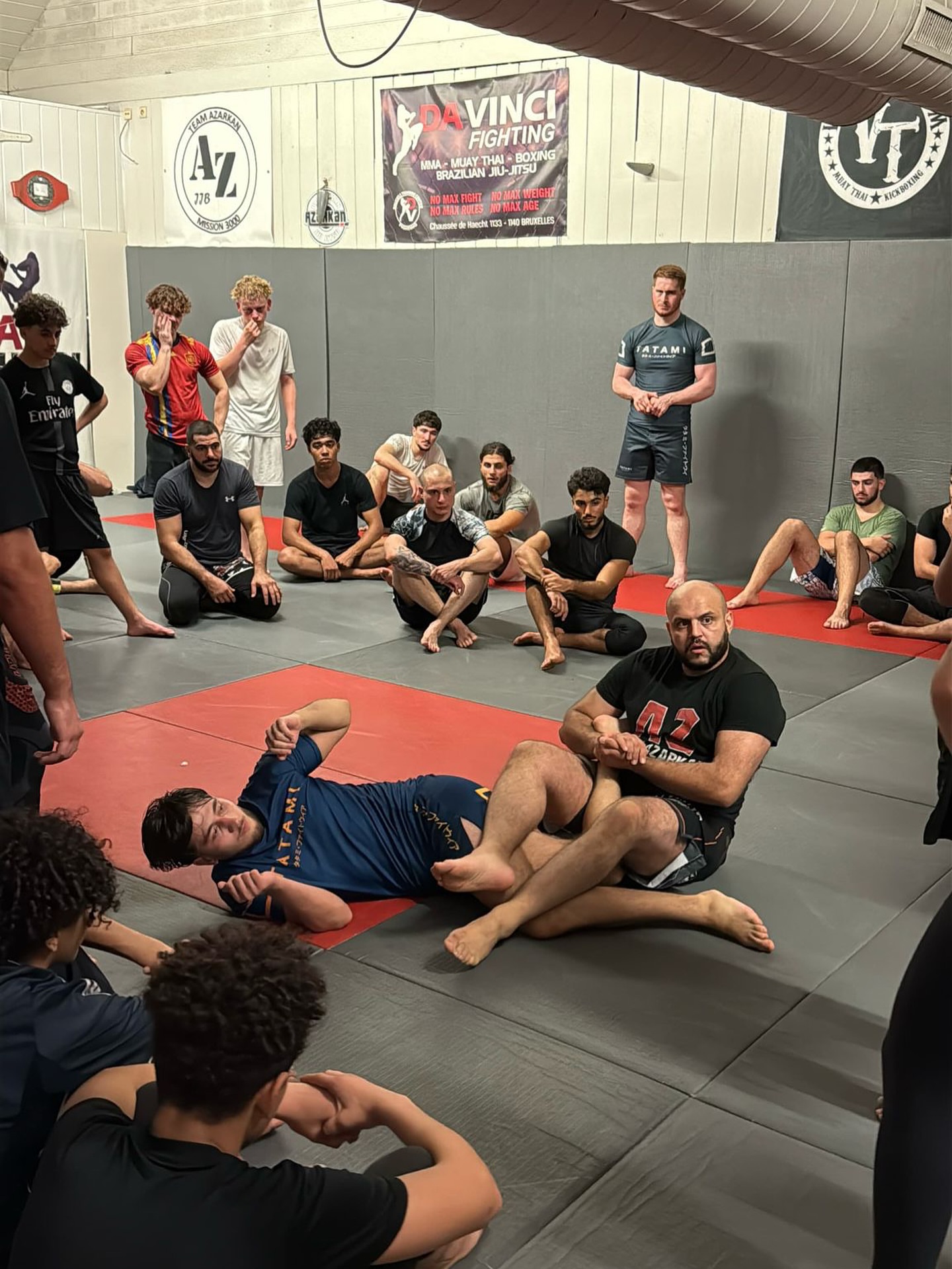 Séance libre Open Mat Grappling à Davinci Fighting Evere